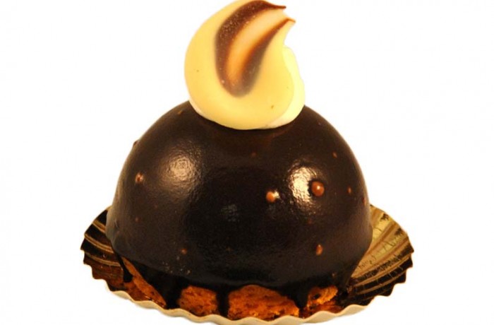 Chocolade bavaroise gebakje